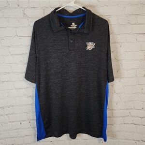Men's Colosseum NBA "OKC Thunder" Polo shirt, size XL